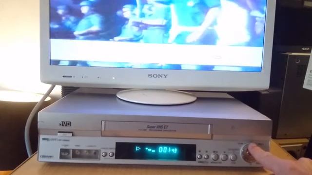 JVC HR-S6855 Super VHS Hi-Fi Video Recorder Nicam Stereo