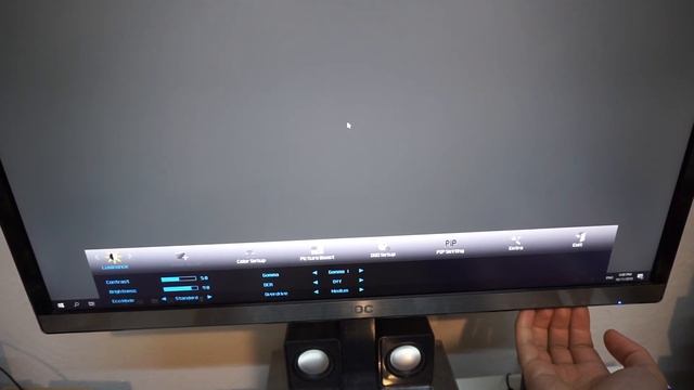 How to Reset Monitor to default settings (AOC U2477PWQ) смотреть онлайн