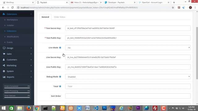 How To Integrate Paystack Payment Processor To Opencart And Accept Real Money