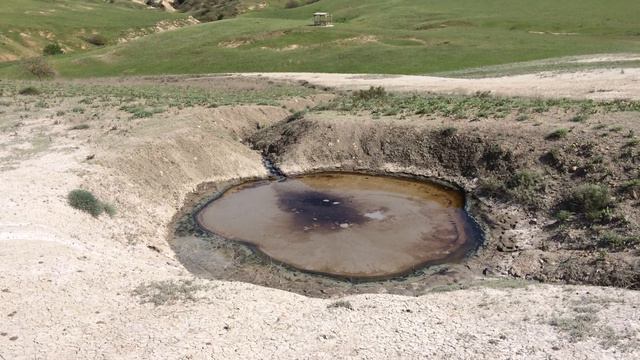 Удивительное природное явление - газовый "вулканчик". კახეთი (Кахе́ти) смотреть онлайн