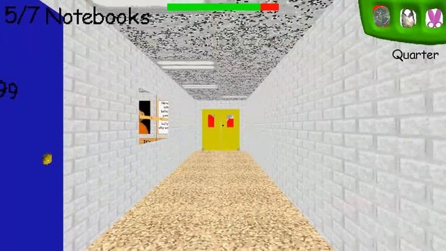 Baldi knows how to run - Baldi's Basics V.1.4.3 Mod смотреть онлайн