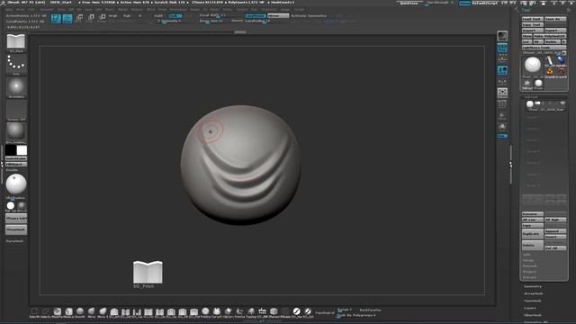 [ZBrush] Module 4 - Character Detailing - 7. Cloth Wrinkles смотреть онлайн