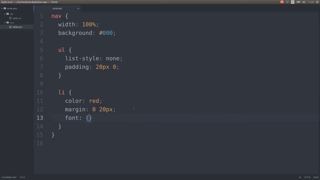 Curso Sass - Seletores [Aula 2] смотреть онлайн