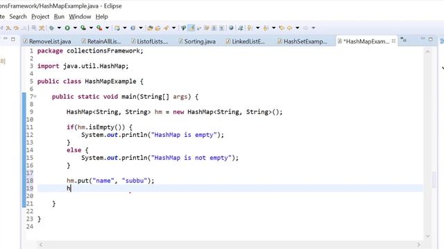 23J. Java Basics for Selenium - Collections Framework - HashMap смотреть онлайн