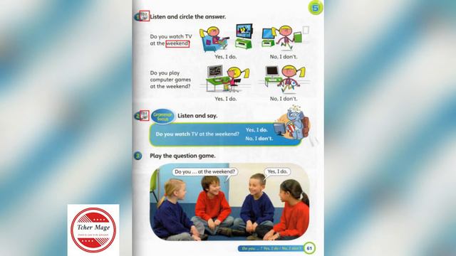 Super Minds 1 Unit 5 Free time page 61 (AUDIO) смотреть онлайн
