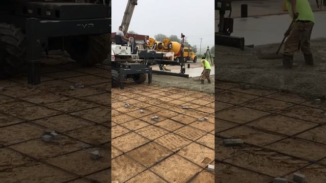 Laser Screed Floor Pour смотреть онлайн