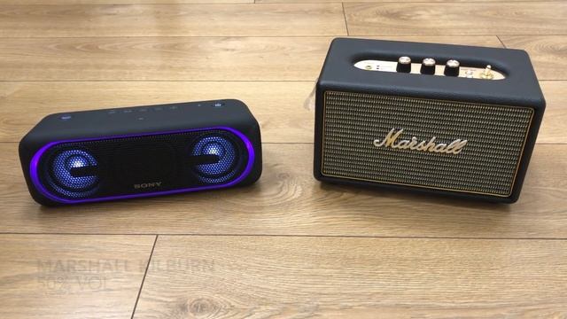 Sony srs xb 40 vs Marshall Kilburn - binaural recording Soundcheck смотреть онлайн