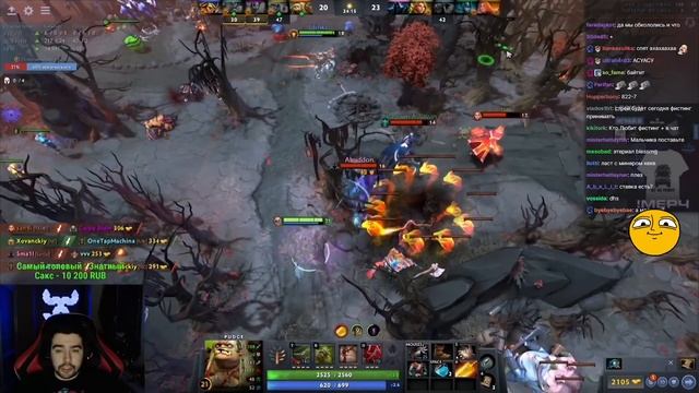 STRAY ВЫПУСТИЛ МИДОВОГО ПУДЖА НА 5100 ММР | ПОПАЛСЯ С СОЛЕВЫМИ | DOTA 2 LIVE ТВ | Лучшее со Стреем смотреть онлайн