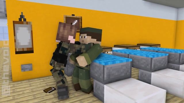 Накричал... Meme Майнкрафт Анимация Mine-imator.