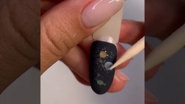 Гель-пластилин лепка на ногтях