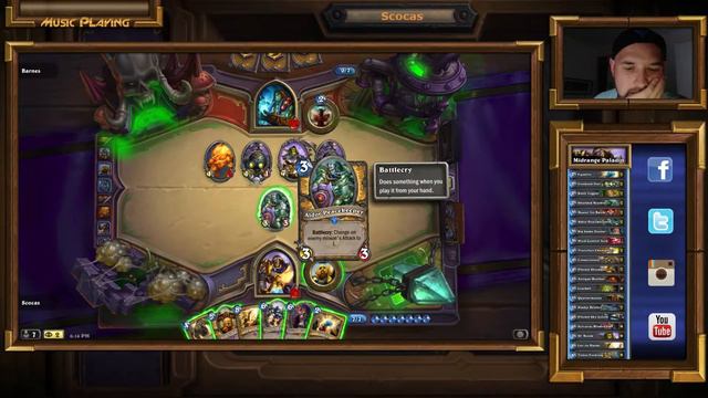 Hearthstone Foam Cup Round 3 vs Barnes Game 2 смотреть онлайн