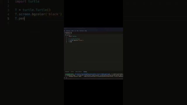 Draw tree using python (Turtle) programming language. #cooding #python #coodwithcoderflare смотреть онлайн