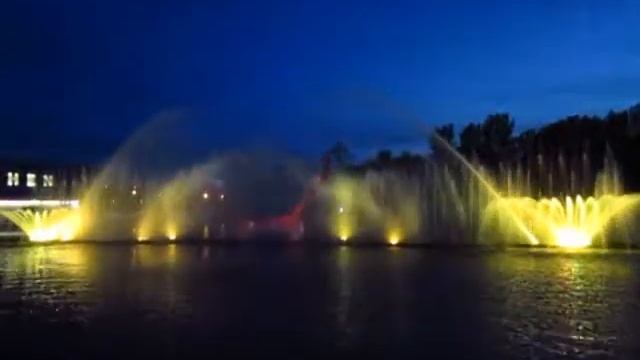 Лучший в Европе светомузыкальный фонтан (Винница) смотреть онлайн