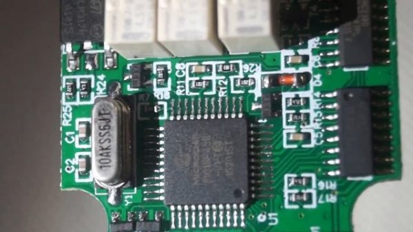 OPCOM V1.70 with PIC18F458 chips