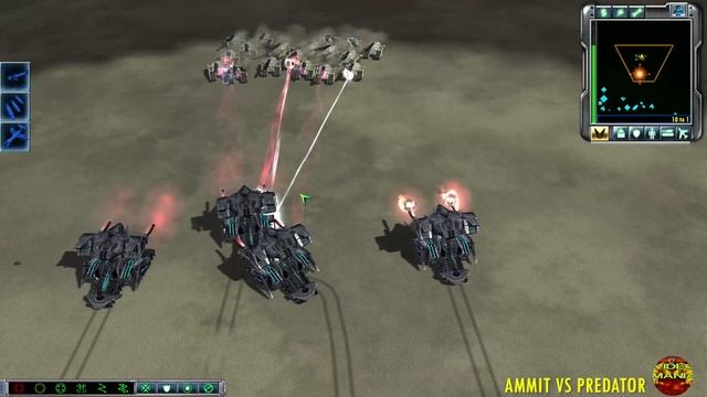 Ammit Alien Tank vs GDI Predator Tank смотреть онлайн