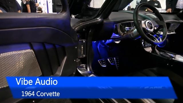 1964 Corvette Coupe C2 ZR1 with Vibe Audio at SEMA 2010 - 638 hp! смотреть онлайн