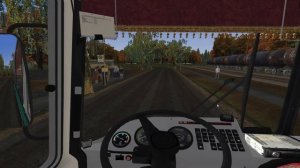 Omsi 2 Ржавый ПАЗ 32053 с бензиновым двигателем и съемным ГБО, карта Провинциалка