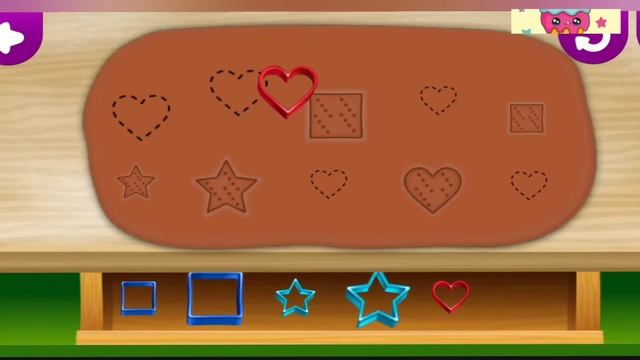 Развивающие геометрические Фигуры с Играми для детей Больших и Малих.