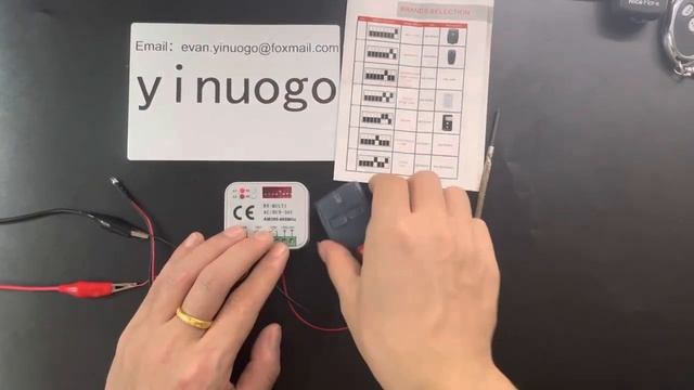 yinuogo-YNG201 RX MULTI Receiver 300MHz-868MHz For BFT Remote Control 433.92MHz смотреть онлайн