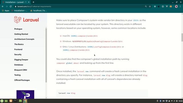 Laravel Basic Requirement смотреть онлайн