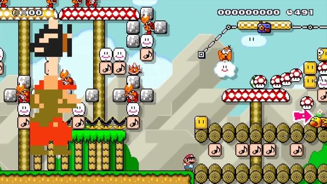 Super Mario Maker Can Can [YTPMV] смотреть онлайн