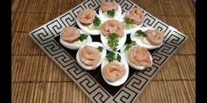 Фаршированные яйца. Быстро и вкусно .