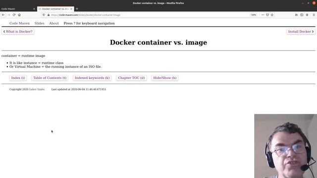 Docker course #4 - Docker container vs. images смотреть онлайн