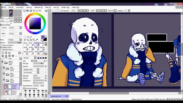 Sans5 has joined the chat. [UNDERTALE] 【Speedpaint】 смотреть онлайн