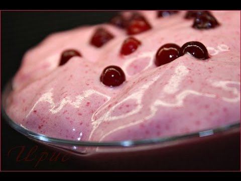 Клюквенный мусс - вкусный десерт на праздничный стол. смотреть онлайн