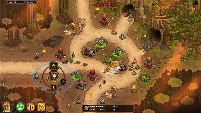 Kingdom Rush Vengeance Excavation Gateway Campaign Hero Dianyun (Level 29) смотреть онлайн