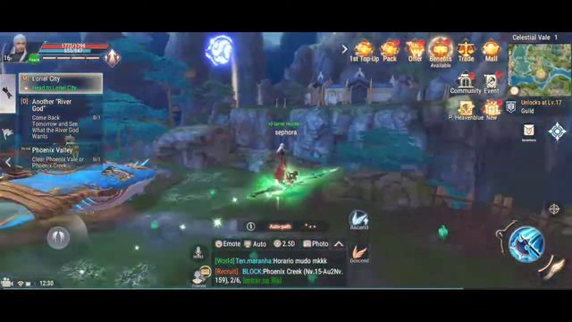 Perfect World Mobile : MMORPG Ultra Graphics (iOS, Android) Gameplay Walkthrough Part #11 смотреть онлайн