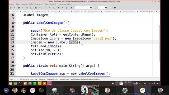 Aula POO 034 - GUI - Parte 02 смотреть онлайн