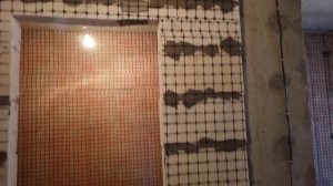 Армирование штукатурки базальтовой сеткой в основном на бетонные стены в новостройке!