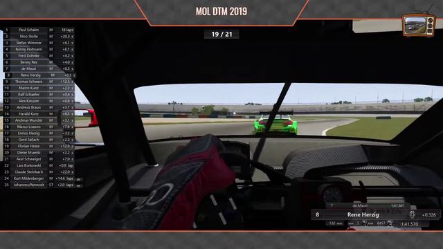Assetto Corsa 🏁 - MOL DTM 2019 - Lausitzring - #2 смотреть онлайн