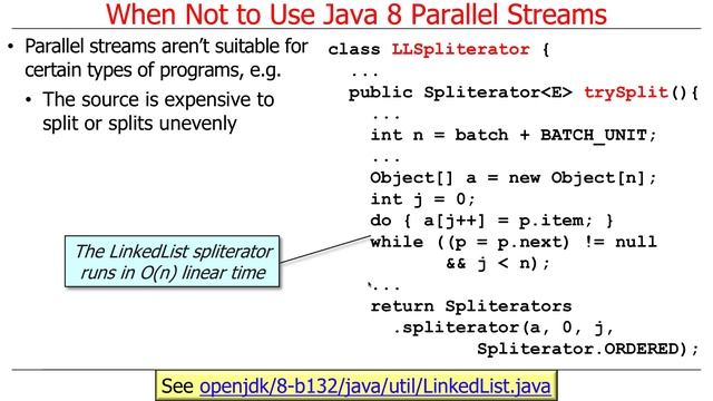 When to Use (and Not Use) Java 8 Parallel Streams смотреть онлайн