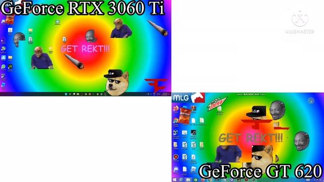 MLG.exe running on both of my pcs! смотреть онлайн