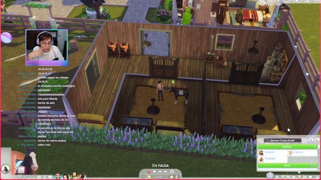 JUGUITOS DE NECTAR 🍷 😂 Los Sims 4 Rancho De Caballos 🤠🐴