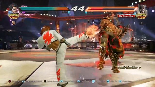 Hwoarang String Legs Eat Armor King смотреть онлайн