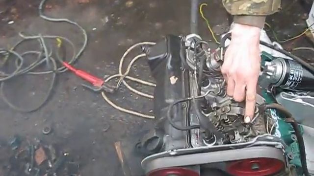 Фольксвагеновский дизель 1,6( запуск после капиталки)
