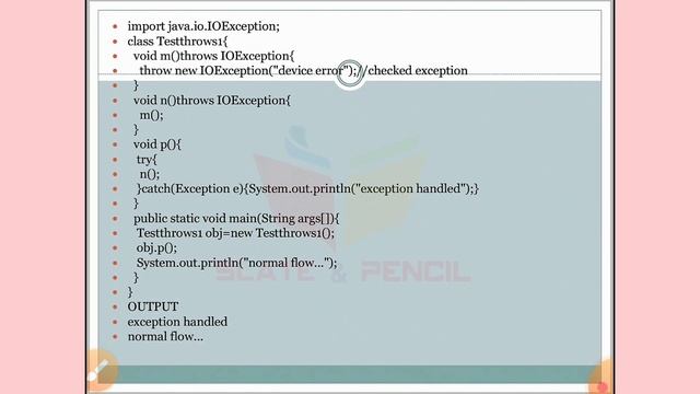 Throws|Exception Handling|Java Programming|malayalam Tutorial смотреть онлайн