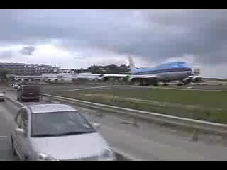 Взлет 747-ого