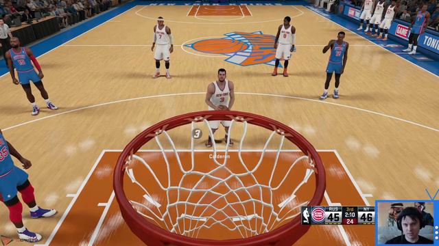 NBA 2K15 MY TEAM #26 СтарПерцы vs Knicks Domination Не говори гоп... или AI озверел... смотреть онлайн