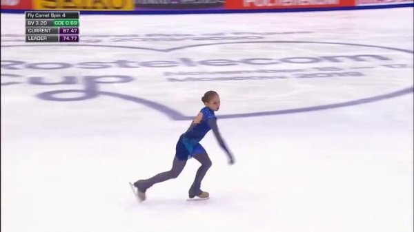 Alexandra Trusova Rostelecom CUP 2019 ПП