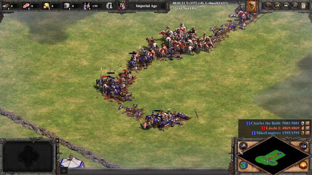 200 ELITE COUSTILLIERS vs 200 PALADINS | AoE II: Definitive Edition смотреть онлайн