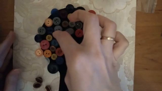 МК Картина из пуговиц / The picture of the buttons смотреть онлайн