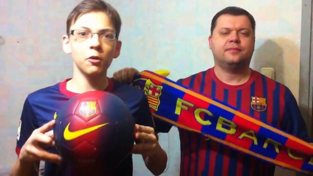 Кричалка в поддержку ФК Барселона смотреть онлайн