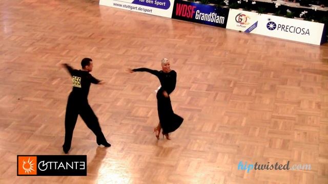 Juri Kagan - Anastasia Selivanova, GOC Stuttgart 2014, WDSF Grand Slam latin, 3. round - samba смотреть онлайн
