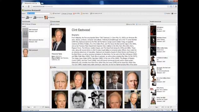 Enovision Movieworld, demo Sencha Ext JS toepassing смотреть онлайн