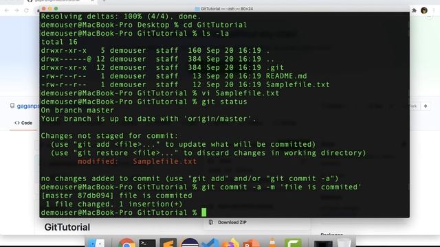31. Git PUSH| How to Push Code to Github| Pushing to a GitHub Repository| Git tutorial for beginner смотреть онлайн
