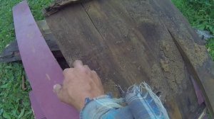 1. Замена доски пола в бане на террасною доску